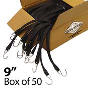 Rubber Tarp Strap 9'' (Box of 50) - Natural Rubber image