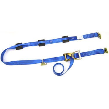 Car Carrier Strap - Deluxe W/ Etrack Fittings & 3 Rubber Blocks image