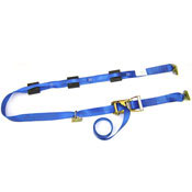 Car Carrier Strap - Deluxe W/ Etrack Fittings & 3 Rubber Blocks image
