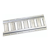E Track 2' Horizontal Galvanized (Box/4) image