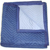 Moving Blanket -MEGA MOVER 72''X80'' Blue/Blue Sold Individually image