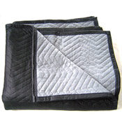 Moving Blanket - ECONO DELUXE - 72 x 80 - Blk/Gry Sold Individually image