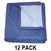 Moving Blankets - MEGA MOVER Blanket 72''X80'' Bl/Bl 85Lbs/DZ image