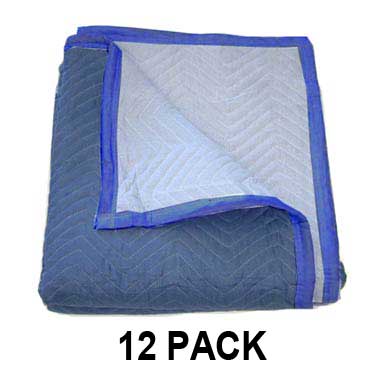 Moving Blankets - PRO MOVER Blanket 72''X80'' Bl/Bl 82-87 Lbs/DZ image