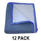 Moving Blankets - PRO MOVER Blanket 72''X80'' Bl/Bl 82-87 Lbs/DZ image