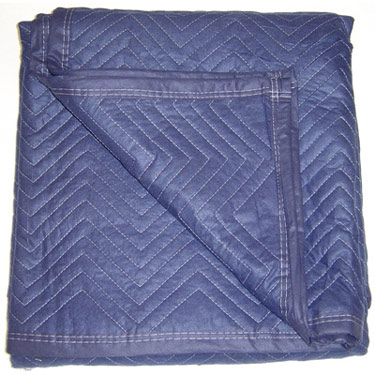 Moving Blankets - ECONO SAVER 72X80 Blue Moving Pad - Individuals image