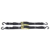 Over Center Buckle Boat Straps W/Coated S-Hooks (Pair) image