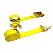 E Track Ratchet Straps 2''X12' W/Double Stud Fittings image