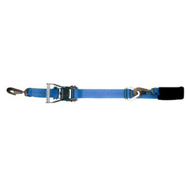 2''X8' Short Wide Ratchet Strap W/ Axle Strap 10,000Lbs image