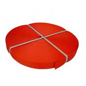 Red Polyester Web - 2