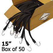 Rubber Tarp Strap 15'' (Box of 50) - EPDM image