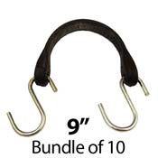 Rubber Tarp Strap 9'' (bundle of 10) Natural Rubber image