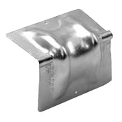 Steel Corner Protector for Chain - Galvanized W/ Groove image